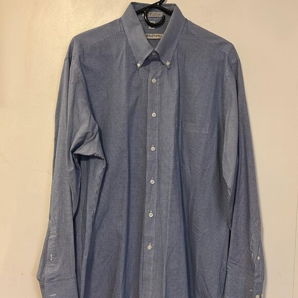 Geoffrey  Beene Button Down Shirt Wrinkle Free - Picture 1 of 2